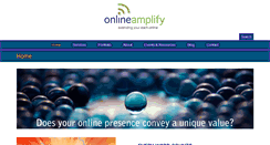 Desktop Screenshot of onlineamplify.com